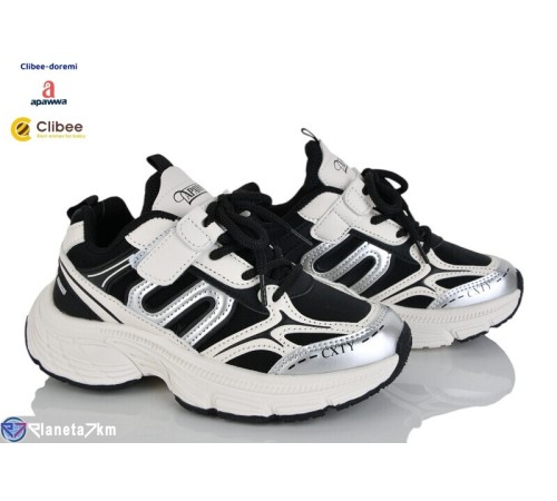 Дитячі кросівки на весну/осінь (6 пар р.32-37) чорний  "BELIES-D"