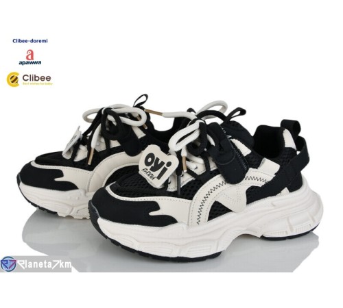 Дитячі кросівки на весну/осінь (6 пар р.32-37) чорний  "BELIES-D"