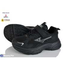 Дитячі кросівки на весну/осінь (6 пар р.32-37) чорний  "BELIES-D"