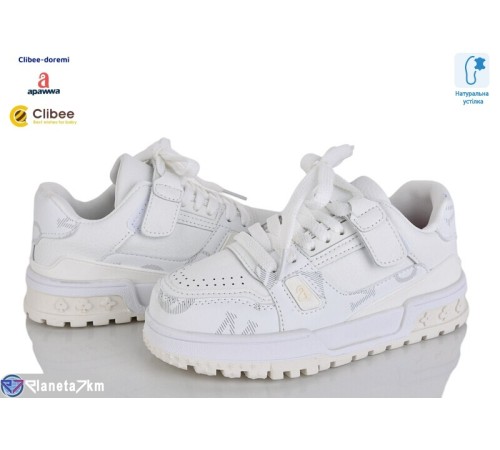 Дитячі кросівки на весну/осінь (6 пар р.32-37) білий  "BELIES-D"