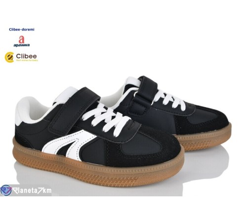 Дитячі кросівки на весну/осінь (6 пар р.31-36) чорний  "BELIES-D"