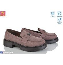 Туфлі жіночі на весну/осінь (6 пар р.36-40) коричневий  "PLPS"