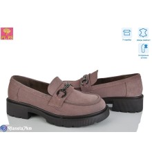 Туфлі жіночі на весну/осінь (6 пар р.36-40) коричневий  "PLPS"