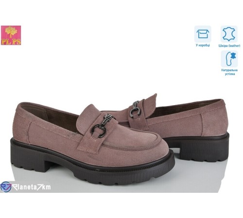 Туфлі жіночі на весну/осінь (6 пар р.36-40) коричневий  "PLPS"