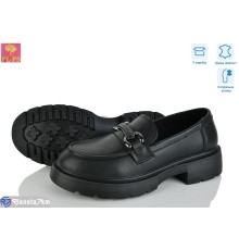 Туфлі жіночі на весну/осінь (6 пар р.36-40) чорний  "PLPS"
