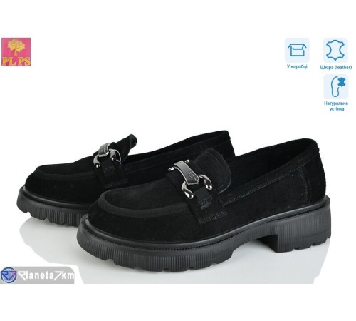 Туфлі жіночі на весну/осінь (6 пар р.36-40) чорний  "PLPS"