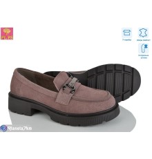 Туфлі жіночі на весну/осінь (6 пар р.36-40) коричневий  "PLPS"