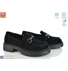 Туфлі жіночі на весну/осінь (6 пар р.36-40) чорний  "PLPS"