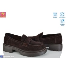 Туфлі жіночі на весну/осінь (6 пар р.36-40) коричневий  "PLPS"