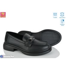 Туфлі жіночі на весну/осінь (6 пар р.36-40) чорний  "PLPS"