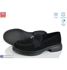 Туфлі жіночі на весну/осінь (6 пар р.36-40) чорний  "PLPS"