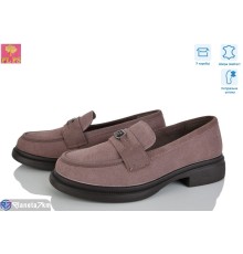 Туфлі жіночі на весну/осінь (6 пар р.36-40) коричневий  "PLPS"