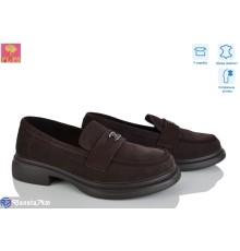 Туфлі жіночі на весну/осінь (6 пар р.36-40) коричневий  "PLPS"