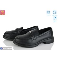 Туфлі жіночі на весну/осінь (6 пар р.36-40) чорний  "PLPS"