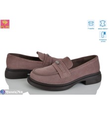 Туфлі жіночі на весну/осінь (6 пар р.36-40) коричневий  "PLPS"