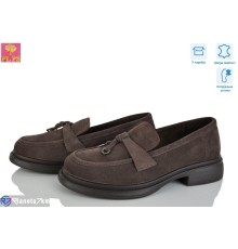 Туфлі жіночі на весну/осінь (6 пар р.36-40) коричневий  "PLPS"