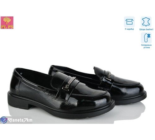 Туфлі жіночі на весну/осінь (6 пар р.36-40) чорний  "PLPS"