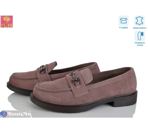 Туфлі жіночі на весну/осінь (6 пар р.36-40) коричневий  "PLPS"