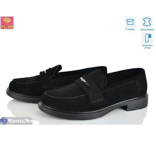 Туфлі жіночі на весну/осінь (6 пар р.36-40) чорний  "PLPS"