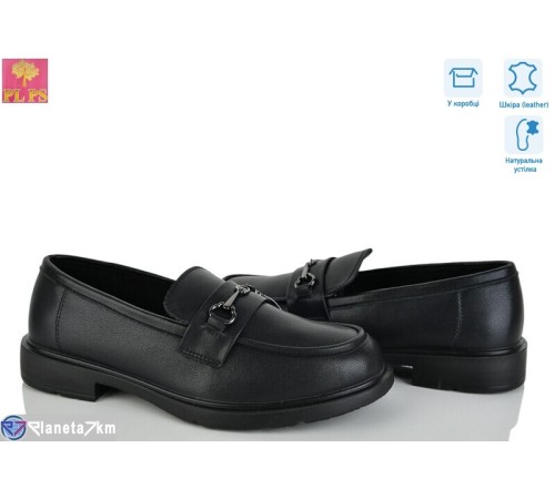 Туфлі жіночі на весну/осінь (6 пар р.36-40) чорний  "PLPS"