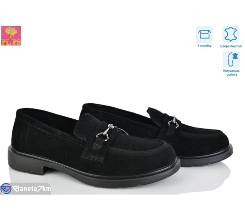 Туфлі жіночі на весну/осінь (6 пар р.36-40) чорний  "PLPS"