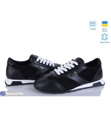 Кросівки жіночі на весну/осінь (6 пар р.36-41) чорний  "FOX"