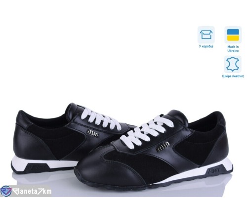 Кросівки жіночі на весну/осінь (6 пар р.36-41) чорний  "FOX"