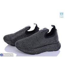 Кросівки жіночі на весну/осінь (8 пар р.36-40) графіт  "LISA"