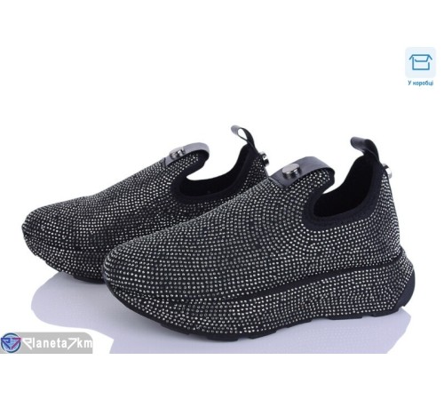 Кросівки жіночі на весну/осінь (8 пар р.36-40) графіт  "LISA"