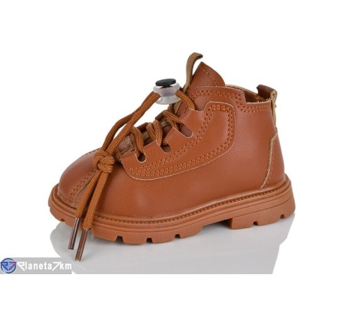 Черевики дитячі на весну/осінь (10 пар р.15-19) коричневий  "HIGULA"