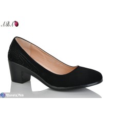 Туфлі жіночі на весну/осінь (6 пар р.37-42) чорний  "Aba"