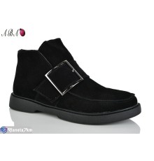 Черевики жіночі на весну/осінь (6 пар р.36-41) чорний  "Aba"