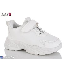 Дитячі кросівки на весну/осінь (6 пар р.26-31) білий  "Aba"