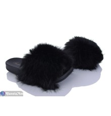 Тапки жіночі на літо (12 пар р.36-41) чорний  "LINKA"