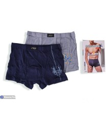 Труси чоловічі на весну/осінь (24 шт. р.сетка XL-3XL) мікс  "VERONIKA"