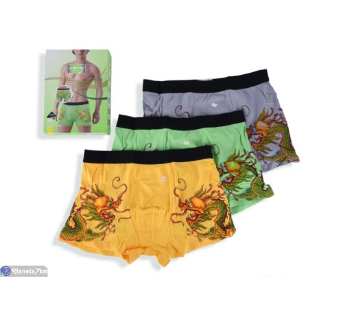 Труси чоловічі на весну/осінь (24 шт. р.сетка L-3XL) мікс  "VERONIKA"