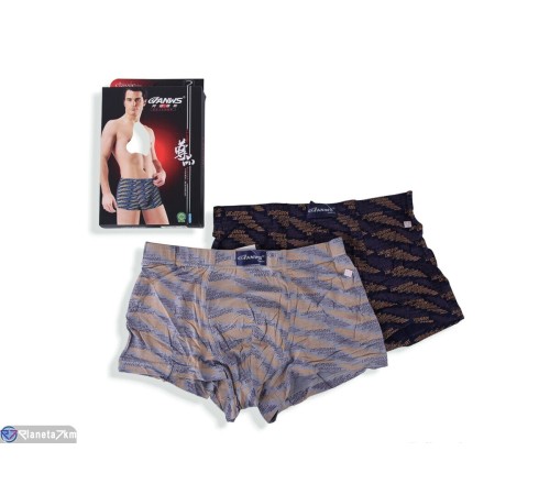 Труси чоловічі на весну/осінь (24 шт. р.сетка L-3XL) мікс  "VERONIKA"
