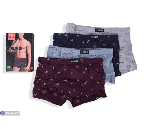 Труси чоловічі на весну/осінь (24 шт. р.сетка L-3XL) мікс  "VERONIKA"
