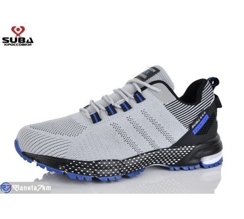 Кросівки чоловічі на весну/осінь (8 пар р.41-46) сірий  "SUBA"