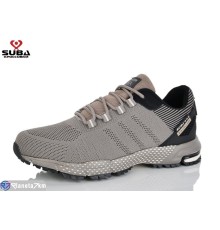 Кросівки чоловічі на весну/осінь (8 пар р.41-46) коричневий  "SUBA"