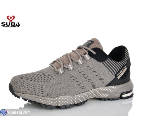 Кросівки чоловічі на весну/осінь (8 пар р.41-46) коричневий  "SUBA"