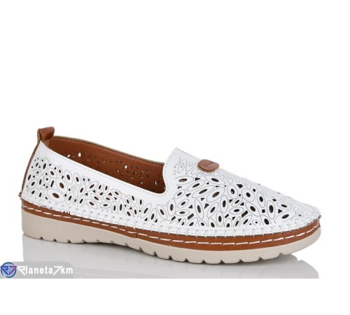 Туфлі жіночі на літо (8 пар р.37-42) білий  "ZORINA"