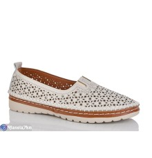 Туфлі жіночі на літо (8 пар р.37-42) бежевий  "ZORINA"