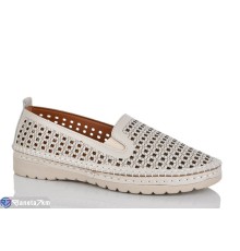 Туфлі жіночі на літо (8 пар р.37-42) бежевий  "ZORINA"