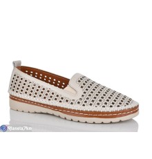 Туфлі жіночі на літо (8 пар р.37-42) бежевий  "ZORINA"