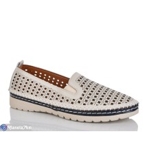 Туфлі жіночі на літо (8 пар р.37-42) бежевий  "ZORINA"