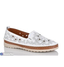 Туфлі жіночі на літо (8 пар р.37-42) білий  "ZORINA"