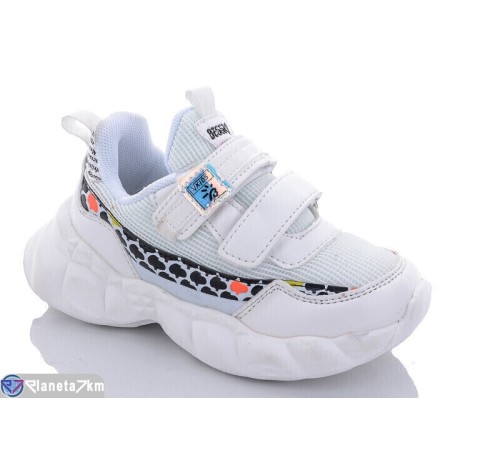 Дитячі кросівки на весну/осінь (8 пар р.26-31) білий  "Laifakids"