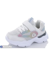 Дитячі кросівки на весну/осінь (8 пар р.26-31) срібний  "Laifakids"