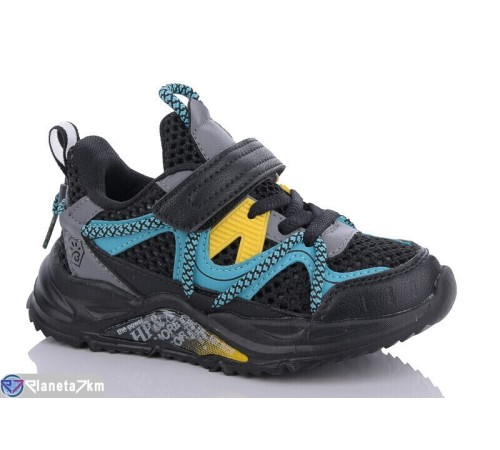 Дитячі кросівки на весну/осінь (8 пар р.26-31) чорний  "Laifakids"